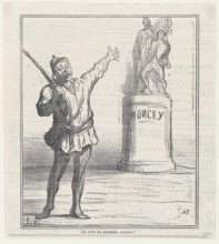 La suite au prochain numéro!, 1870.  Creator: Honore Daumier.