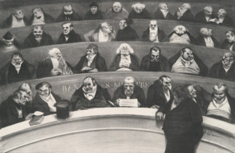 Le Ventre Législatif, 1834.  Creator: Honore Daumier.