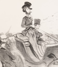 Un soi disant Négociant..., 1840. Creator: Honore Daumier.