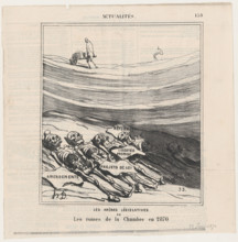 Les arènes législatives, 1870. Creator: Honore Daumier.