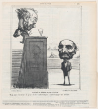 Rentré de Banquo-Glais-Bizoin, 1869. Creator: Honore Daumier.