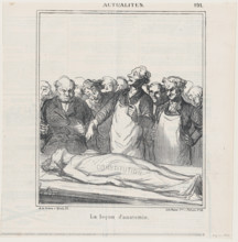 La leçon d'anatomie, 1869.  Creator: Honore Daumier.