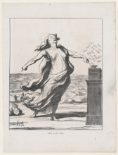 Ceci a tué cela, 1871. Creator: Honore Daumier.