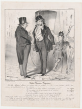 Plate 27: Robert Macaire Négociant, 1838. Creator: Honore Daumier.