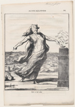 Ceci a tué cela, 1871. Creator: Honore Daumier.
