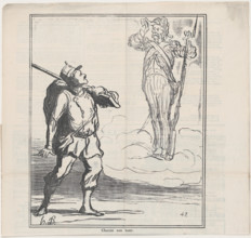 Chacun son tour, c1851. Creator: Honore Daumier.