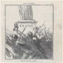 Ceux qui vont mourir te saluent!, 1870.  Creator: Honore Daumier.