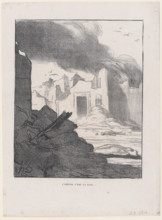 L'Empire c'est la Paix, 1870. Creator: Honore Daumier.