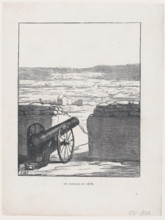 Un paysage en 1870. Creator: Honore Daumier.
