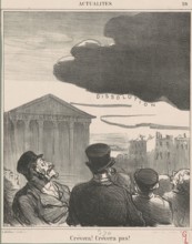 Crèvera! Crèvera pas!, 1870. Creator: Honore Daumier.