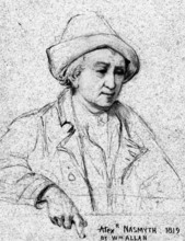 Alexander Nasmyth - Study for The Celebration of the Birthday of James Hogg, 1819. Creator: William Allan.