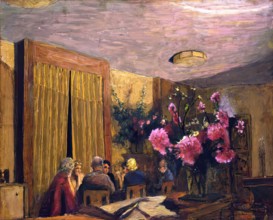 La Partie de Cartes, c1928. Creator: Edouard Vuillard.