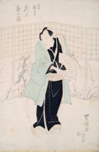 Triptych of Kabuki Actors (2), 1825-1830. Creator: Utagawa Toyokuni II.