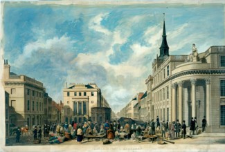 Castle Street, Aberdeen, 1836. Creator: James Allan.