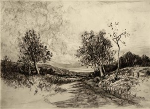 Road To The Ranch, 1900-1924. Creator: Wilson Eugene Silsby.