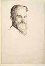 George Bernard Shaw, 1907. Creator: William Strang.