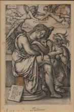 Patience, 1540. Creator: Sebald Beham.