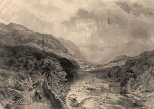Borrodale, c1850s. Creator: Samuel Bough.