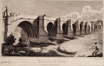 Bridge of Dee near Aberdeen, c1840s. Creator: Unknown.