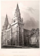 Aberdeen Cathedral, S.W, c1845. Creator: Unknown.