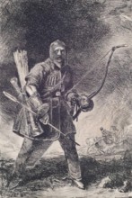 Sir William Allan as an Archer, 1815. Creator: Andrew Geddes.