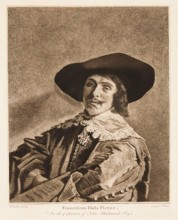 Self Portrait of Frans Hals, (c1640s), c1765. Creator: William Baillie.