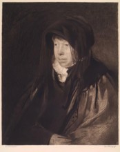 Portrait of the Artist's Mother, c1820s. Creators: Andrew Geddes, William Brassey Hole.
