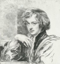 Self Portrait, (c1620), c1820s. Creator: Andrew Geddes.
