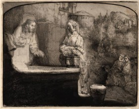 The Woman at the Well, 1698. Creator: Unknown.