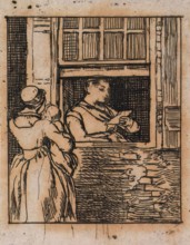 Woman at Window, c1813. Creator: David Wilkie.