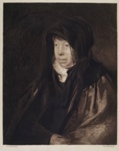 Portrait of the Artist's Mother, c1820s. Creators: Andrew Geddes, William Brassey Hole.