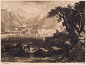 Castle Urquhart, (c1820s), c1889. Creator: William Brassey Hole.