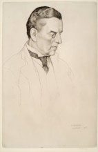 Portrait of the Right Hon. Joseph Chamberlain, 1903. Creator: William Strang.