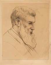 Portrait de Craibe Angus, 1879. Creator: Alphonse Legros.