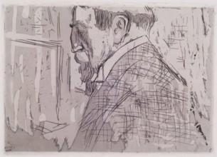 Theo Van Rijsselberghe, c1898. Creator: Edouard Vuillard.