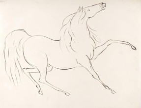 A Horse, 1825-1839. Creator: James Howe.