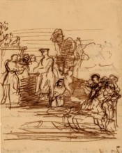 George IV Entering Edinburgh, c1820s. Creator: David Wilkie.