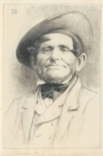 David Hadden, the Ground Officer-illustration for "Johnny Gibb of Gushetneuk" by William...c1877. Creator: George Reid.