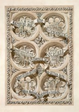 Title Page  for 'The Baronial And Ecclesiastical Antiquities of Scotland' (4 Volumes), 1848-1852. Creator: Robert William Billings.