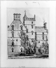 Innes House, Elgin, 1849. Creator: Robert William Billings.