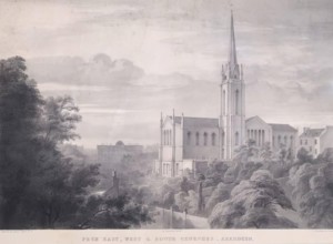 Free East, West and South Churches, Aberdeen, c1850s. Creator: Unknown.