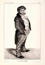 Mr. Cunin Grid..., 1833. Creator: Honore Daumier.