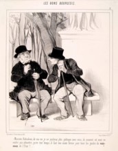 Les Bons Bourgeois. -Mossieu Rabouleau, .., 1848. Creator: Honore Daumier.