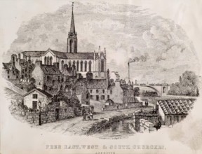 East, West and South Churches, Aberdeen, c1860s. Creator: Unknown.