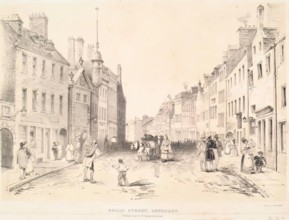Broad Street, Aberdeen, c1840s. Creator: Unknown.