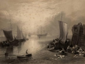 Sun Rising through Vapour. Creator: Unknown.