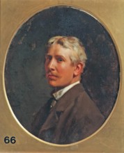 Cecil van Haanen, Self Portrait, 1885. Creator: Cecil van Haanen.