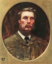 Colin Hunter, Self Portrait, 1882. Creator: Colin Hunter.