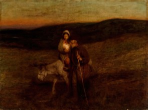 The Flight, c1909. Creator: Edward Stott.