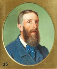 George Dunlop Leslie, Self Portrait, 1882. Creator: George Dunlop Leslie.